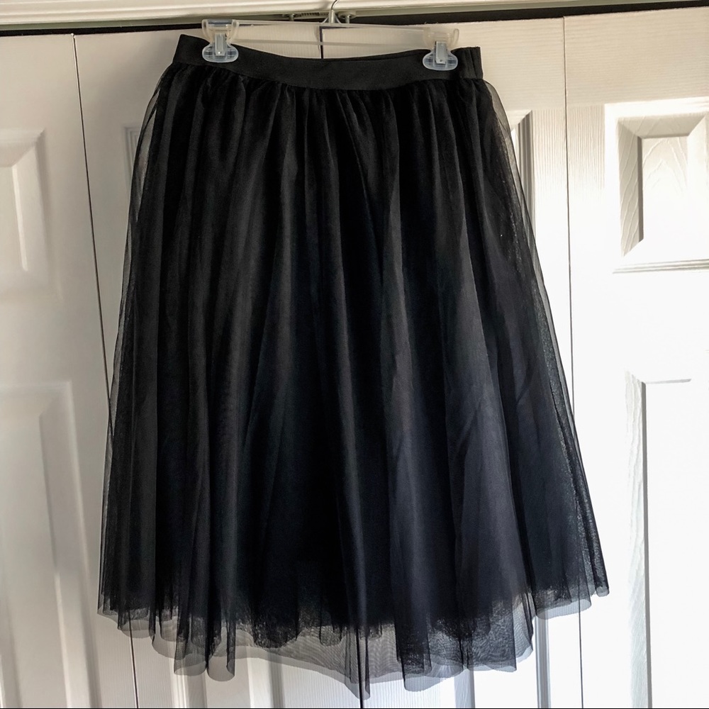 Ballerina Tulle Midi Skirt